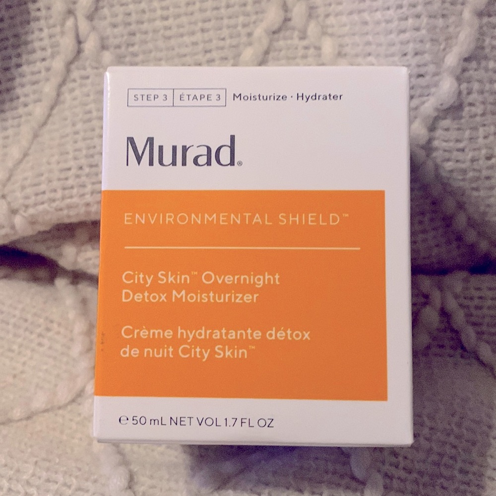 Murad City skin overnight detox moisturizer